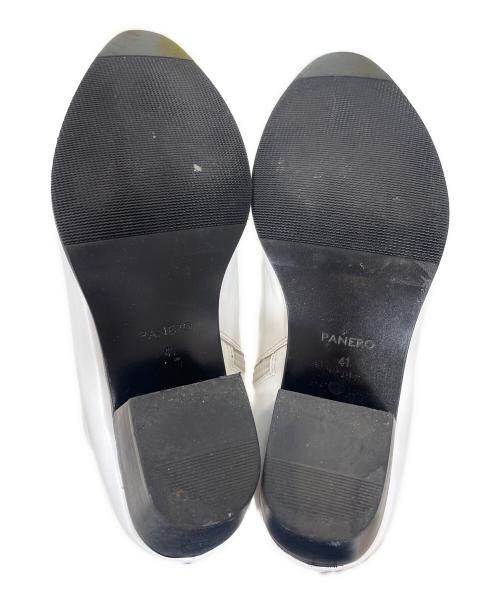 PANERO（パネロ）PANERO (パネロ) ブーツ ホワイト サイズ:26cmの古着・服飾アイテム