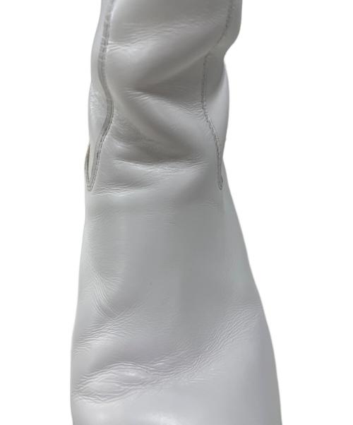 PANERO（パネロ）PANERO (パネロ) ブーツ ホワイト サイズ:26cmの古着・服飾アイテム
