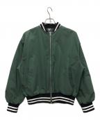 CASA FLINE×PERSON'Sカーサフライン×パーソンズ）の古着「リバーシブルジャンパー」｜グリーン