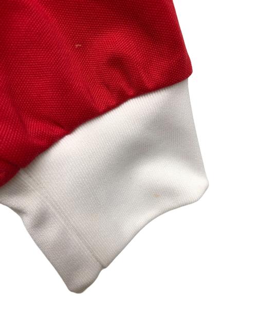 adidas（アディダス）adidas (アディダス) トラックジャケット レッド×ホワイト サイズ:L-ＸＬの古着・服飾アイテム