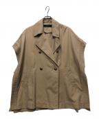 JOURNAL STANDARDジャーナルスタンダード）の古着「コットンギャバポンチョコート」｜ベージュ