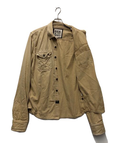 RUEHL No.925（ルール No.925）RUEHL No.925 (ルール No.925) ミリタリーダメージジャケット ベージュ サイズ:XLの古着・服飾アイテム