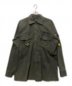 Hard Rock cafeハードロックカフェ）の古着「ミリタリージャケット」｜オリーブ