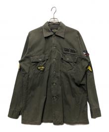 Hard Rock cafe（ハードロックカフェ）の古着「ミリタリージャケット」｜オリーブ