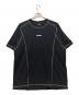 stussy（ステューシー）の古着「Wave Short Sleeve Crew」｜ブラック