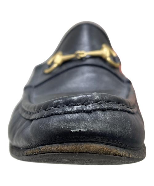 GUCCI（グッチ）GUCCI (グッチ) ホースビットローファー ブラック サイズ:37の古着・服飾アイテム