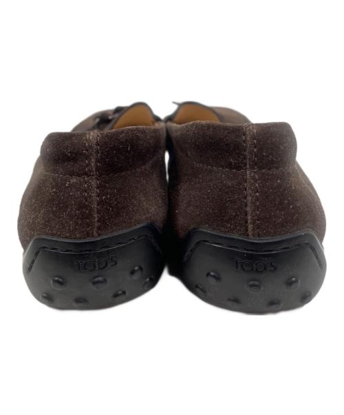 TOD'S（トッズ）TOD'S (トッズ) スウェードローファー ダークブラウン サイズ:36の古着・服飾アイテム