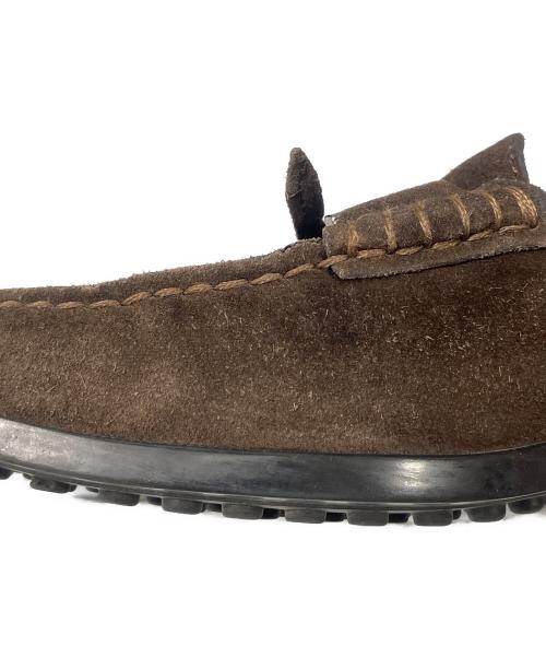 TOD'S（トッズ）TOD'S (トッズ) スウェードローファー ダークブラウン サイズ:36の古着・服飾アイテム