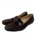 TOD'S（トッズ）の古着「スウェードローファー」｜ダークブラウン