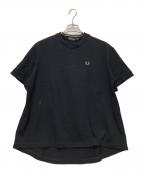 FRED PERRYフレッドペリー）の古着「Reluxed Pique T-shirt」｜ネイビー