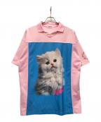 ）の古着「ポロシャツ」｜ショッキングピンク