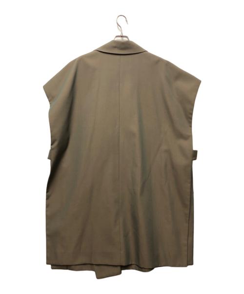 MAISON SPECIAL（メゾンスペシャル）MAISON SPECIAL (メゾンスペシャル) High Count Over Gilet ブラウン サイズ:FREEの古着・服飾アイテム