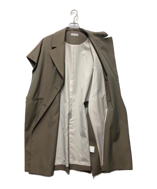 MAISON SPECIAL（メゾンスペシャル）MAISON SPECIAL (メゾンスペシャル) High Count Over Gilet ブラウン サイズ:FREEの古着・服飾アイテム