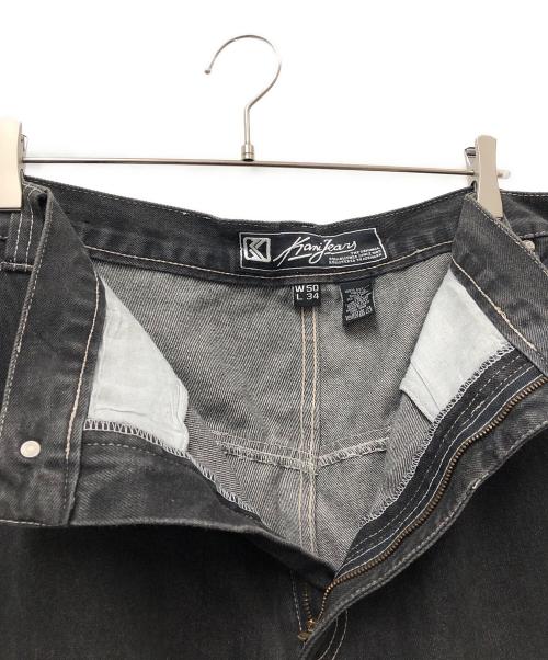 KARL KANI（カールカナイ）KARL KANI (カールカナイ) ブラックデニム ブラック サイズ:50/34の古着・服飾アイテム