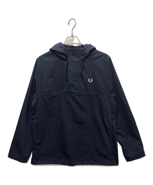 FRED PERRY（フレッドペリー）FRED PERRY (フレッドペリー) Overhead Smock Jacket（オーバーヘッドスモックジャケット） ネイビー サイズ:Sの古着・服飾アイテム