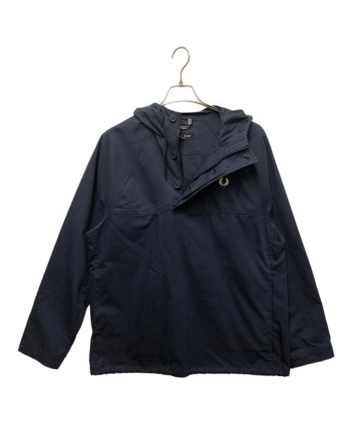 FRED PERRY（フレッドペリー）FRED PERRY (フレッドペリー) Overhead Smock Jacket（オーバーヘッドスモックジャケット） ネイビー サイズ:Sの古着・服飾アイテム