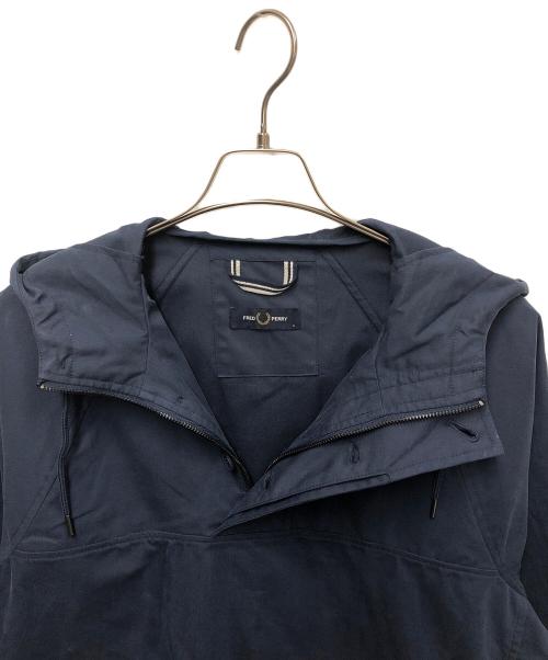 FRED PERRY（フレッドペリー）FRED PERRY (フレッドペリー) Overhead Smock Jacket（オーバーヘッドスモックジャケット） ネイビー サイズ:Sの古着・服飾アイテム