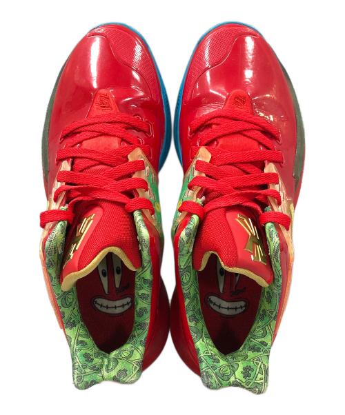 NIKE（ナイキ）NIKE (ナイキ) SPONGEBOB (スポンジボブ) KYRIE 2 LOW SBSP EP(カイリー2ロー スポンジボブ) レッド サイズ:UK8.5の古着・服飾アイテム