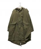 C.A.B.CLOTHINGキャブクロージング）の古着「ミリタリーコート」｜カーキ