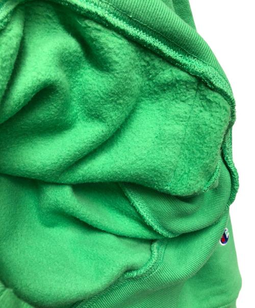 Champion REVERSE WEAVE（チャンピオン リバース ウィーブ）Champion REVERSE WEAVE (チャンピオン リバース ウィーブ) プルオーバーパーカー グリーン サイズ:XLの古着・服飾アイテム