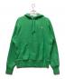 Champion REVERSE WEAVE（チャンピオン リバース ウィーブ）の古着「プルオーバーパーカー」｜グリーン