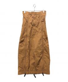WILD THINGS（ワイルドシングス）の古着「LEVEL7 SKIRT」｜カーキ