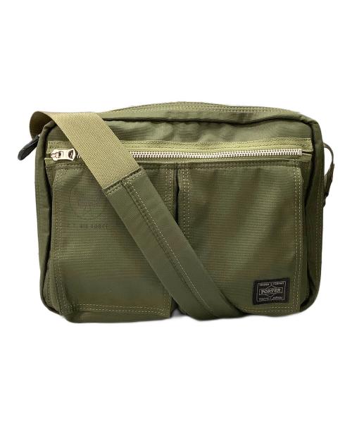 PORTER（ポーター）PORTER (ポーター) 2WAY SHOULDER BAG フライングエース グリーンの古着・服飾アイテム