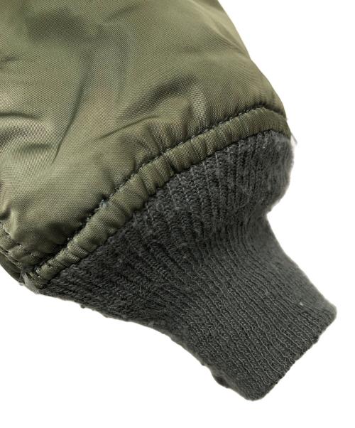 ALPHA（アルファ）ALPHA (アルファ) MA-1ジャケット カーキ サイズ:Lの古着・服飾アイテム