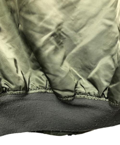 ALPHA（アルファ）ALPHA (アルファ) MA-1ジャケット カーキ サイズ:Lの古着・服飾アイテム