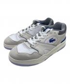 LACOSTEラコステ）の古着「LINE SHOT(ラインショット)」｜アイボリー×ブルー