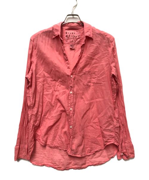 Frank&Eileen（フランクアンドアイリーン）Frank&Eileen (フランクアンドアイリーン) コットンボイルスキッパーシャツ ショッキングピンク サイズ:Sの古着・服飾アイテム