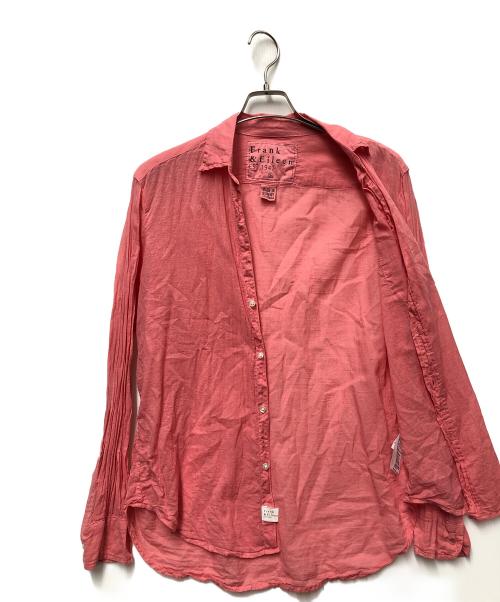 Frank&Eileen（フランクアンドアイリーン）Frank&Eileen (フランクアンドアイリーン) コットンボイルスキッパーシャツ ショッキングピンク サイズ:Sの古着・服飾アイテム