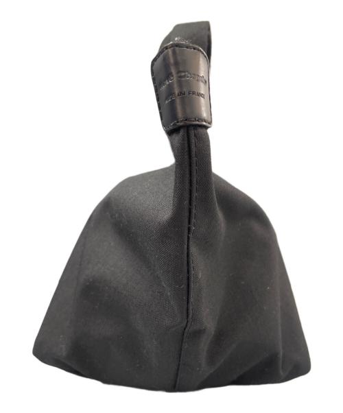 Herve Chapelier（エルベシャプリエ）Herve Chapelier (エルベシャプリエ) 舟形Ｍハンドバッグ ブラックの古着・服飾アイテム