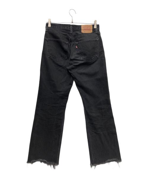 LEVI'S（リーバイス）LEVI'S (リーバイス) 501後染めデニムパンツ ブラック サイズ:W30（７６センチ）の古着・服飾アイテム