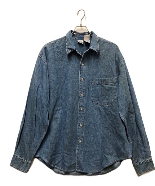 DISNEY（ディズニー）Disney (ディズニー) 古着刺繍デニムジャケット インディゴ サイズ:Lの古着・服飾アイテム