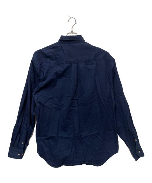 DISNEY（ディズニー）DISNEY (ディズニー) 古着刺繍シャツ　7人の小人 ネイビー サイズ:Lの古着・服飾アイテム