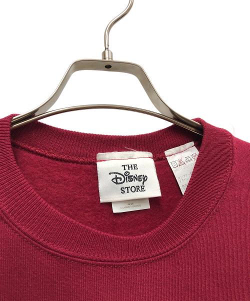 DISNEY（ディズニー）Disney (ディズニー) 古着ドナルドスウェット ワインレッド サイズ:Lの古着・服飾アイテム