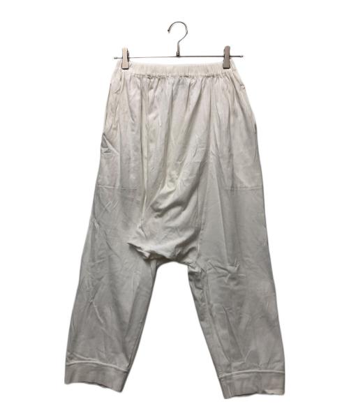 robe de chambre（ローブドシャンブル）robe de chambre (ローブドシャンブル) COMME des GARCONS (コムデギャルソン) サルエルパンツ ホワイト サイズ:不明の古着・服飾アイテム