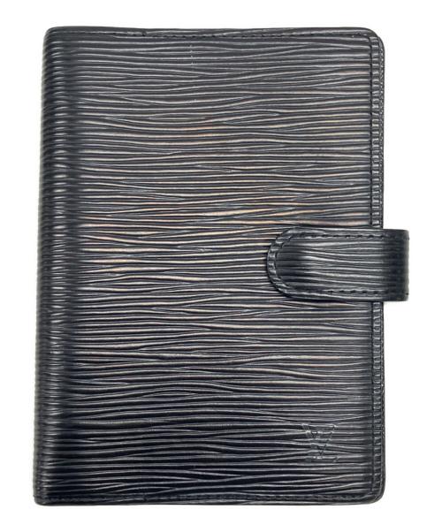 LOUIS VUITTON（ルイ ヴィトン）LOUIS VUITTON (ルイ ヴィトン) アジェンダＰＭ　手帳カバー ブラックの古着・服飾アイテム
