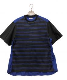 Coohem（コーヘン）の古着「半袖カットソー」｜ブラック×ブルー