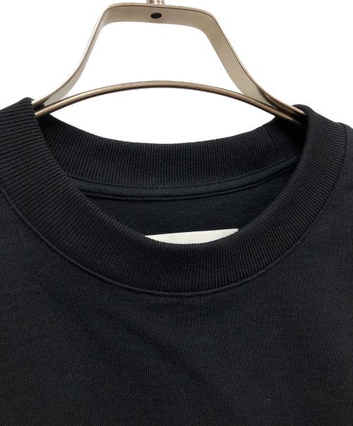 JIL SANDER（ジルサンダー）JIL SANDER (ジルサンダー) 半袖カットソー ブラック×ホワイト サイズ:Lの古着・服飾アイテム