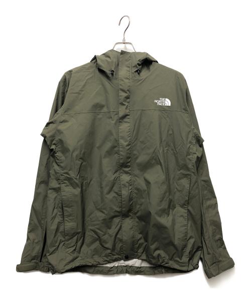 THE NORTH FACE（ザ ノース フェイス）THE NORTH FACE (ザ ノース フェイス) ハイベントレインテックス ブラック×カーキ サイズ:XLの古着・服飾アイテム