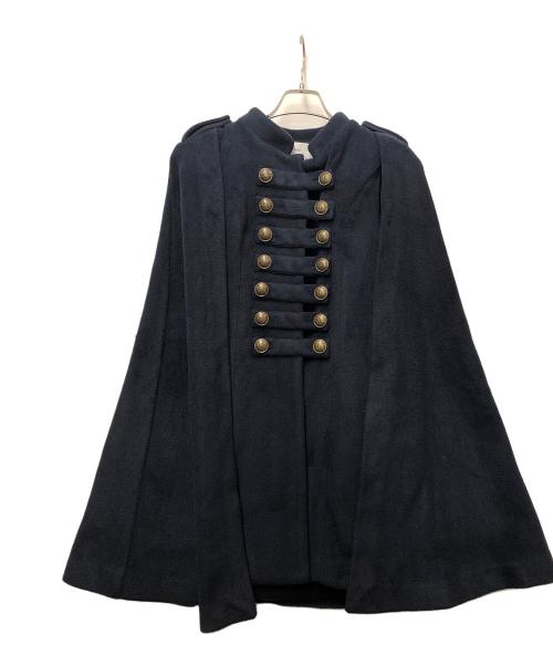 darich（ダーリッチ）darich (ダーリッチ) ナポレオンケープコート ネイビー サイズ:Lの古着・服飾アイテム