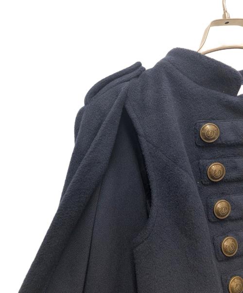 darich（ダーリッチ）darich (ダーリッチ) ナポレオンケープコート ネイビー サイズ:Lの古着・服飾アイテム