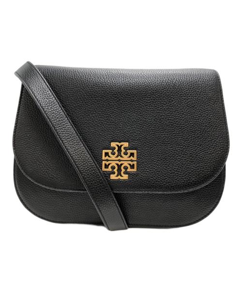 TORY BURCH（トリーバーチ）TORY BURCH (トリーバーチ) ブリテンサドルバッグ ブラックの古着・服飾アイテム