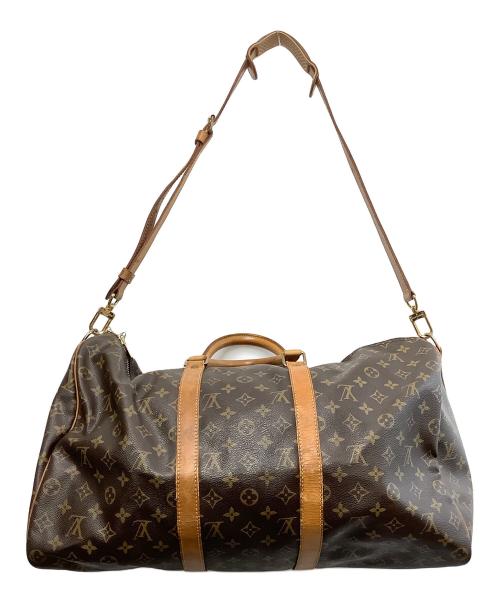 LOUIS VUITTON（ルイ ヴィトン）LOUIS VUITTON (ルイ ヴィトン) キーポル・バンドリエール50 ブラウンの古着・服飾アイテム