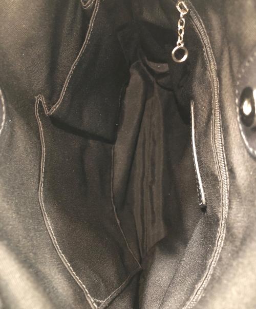 COACH（コーチ）COACH (コーチ) シグネチャーショルダーバッグ F12992 ベージュ×ブラックの古着・服飾アイテム