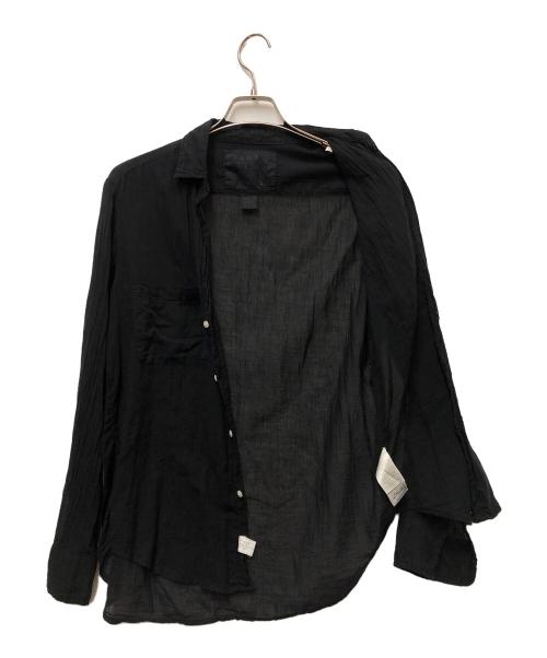 Frank&Eileen（フランクアンドアイリーン）Frank&Eileen (フランクアンドアイリーン) RHC Ron Herman (アールエイチシー ロンハーマン) コットンガーゼシャツ ブラック サイズ:Sの古着・服飾アイテム