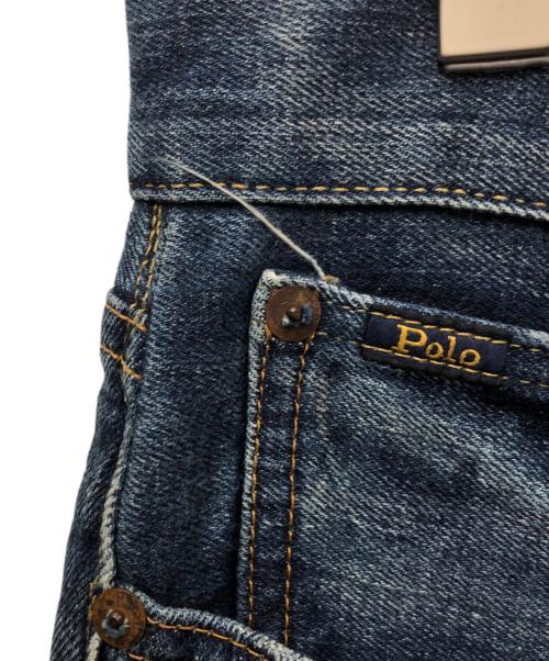 POLO RALPH LAUREN（ポロ・ラルフローレン）POLO RALPH LAUREN (ポロ・ラルフローレン) デニムパンツ インディゴ サイズ:34/32の古着・服飾アイテム
