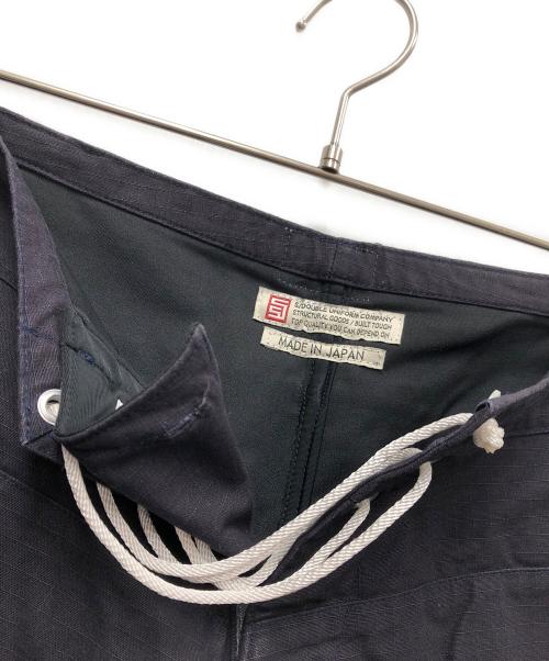 naluto（ナルト）NALUTO (ナルト) S/DOUBLE (エスダブル) ハーフパンツ ネイビー サイズ:81cm（W32）の古着・服飾アイテム